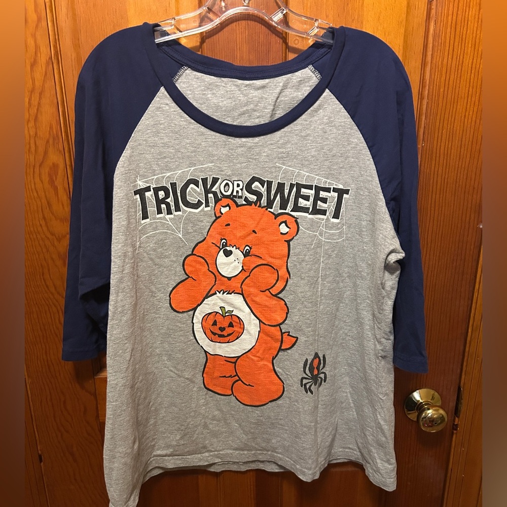 Care Bears Halloween Graphic Raglan T shirt xl